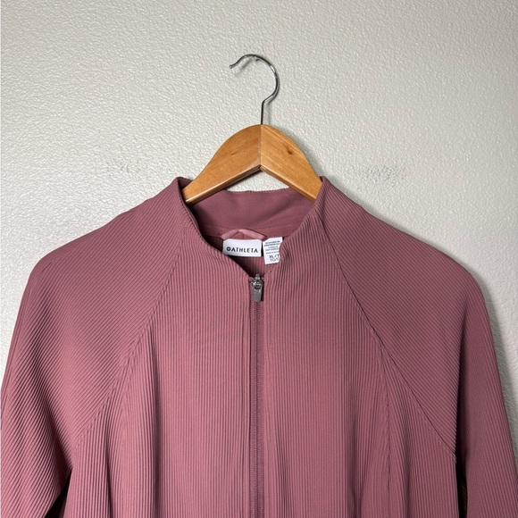 Athleta Ribbed Salutation Jacket XL - Picture 6 of 9
